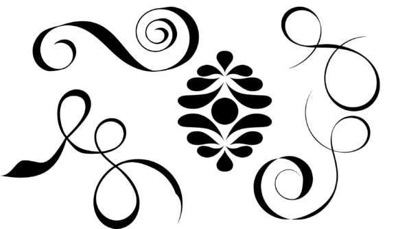 Elevate Your Creative Projects with Premium Caligraphic Elements