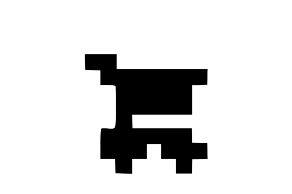 Enhancing Digital Interfaces with the Bitmap Web Shopping Cart Symbol