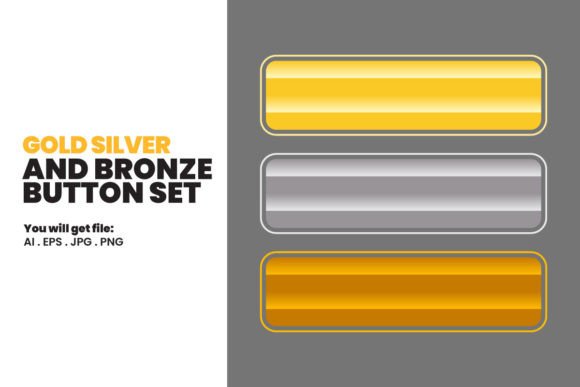 Gold, Silver & Bronze Button Set: A Designer’s Guide