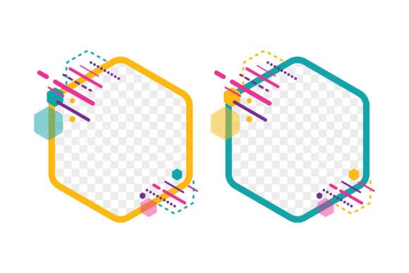 Hexagon Element with Photo: Integrating Geometric Design into Modern Visual Workflows