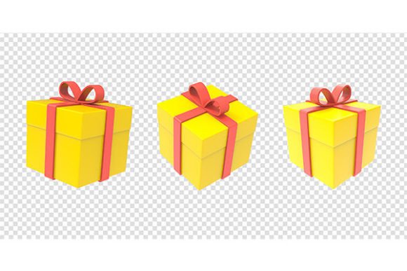 Mastering Premium Visuals: The Role of Gift 3D Boxes with Golden Ribbon and Bow in Digital Design