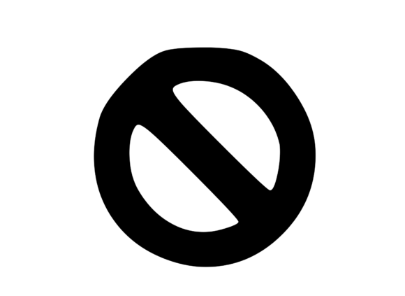 Understanding the New Web Ding Web Element Forbidden Icon